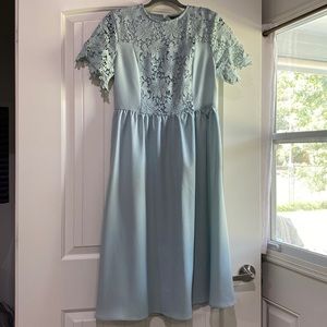 ✨Light Blue Midi Dress✨
